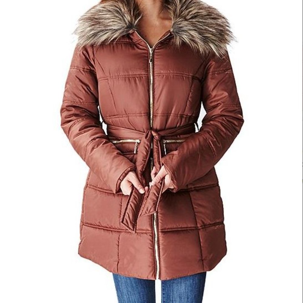 Glamsia parka puffy long jacket